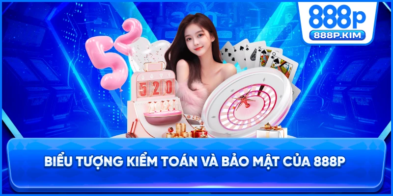 Biểu tượng kiểm toán và bảo mật của 888P